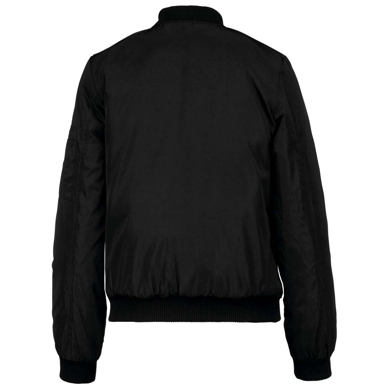 Dámská bunda bomber Kariban - černá / 2XL