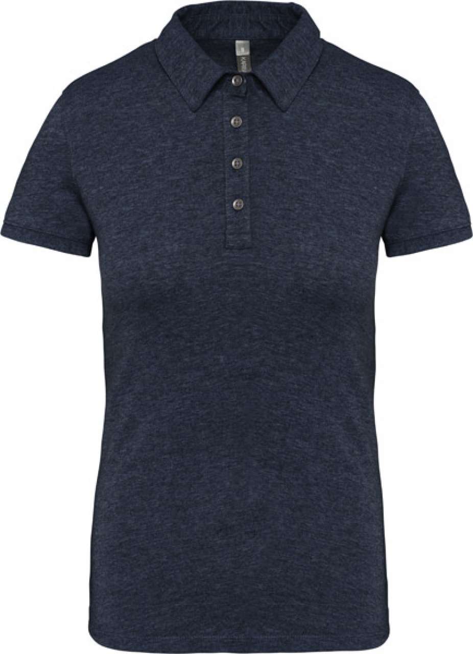 Dámská bavlněná polokošile Cotton - FRA námořnická modrá žíhaná / 2XL