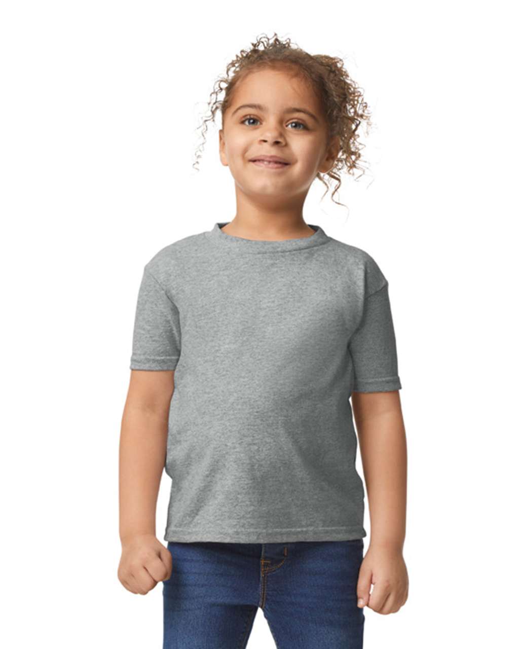 Dětské tričko HEAVY COTTON TODDLER - sportovní šedá / 3T (M)