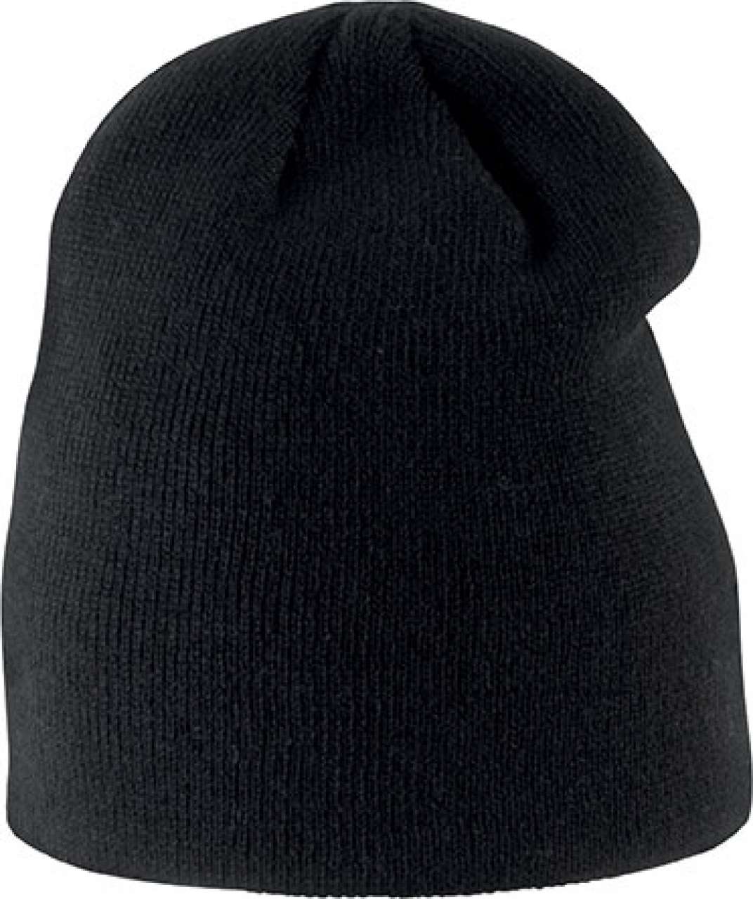 Dětská pletená čepice BEANIE - černá / U