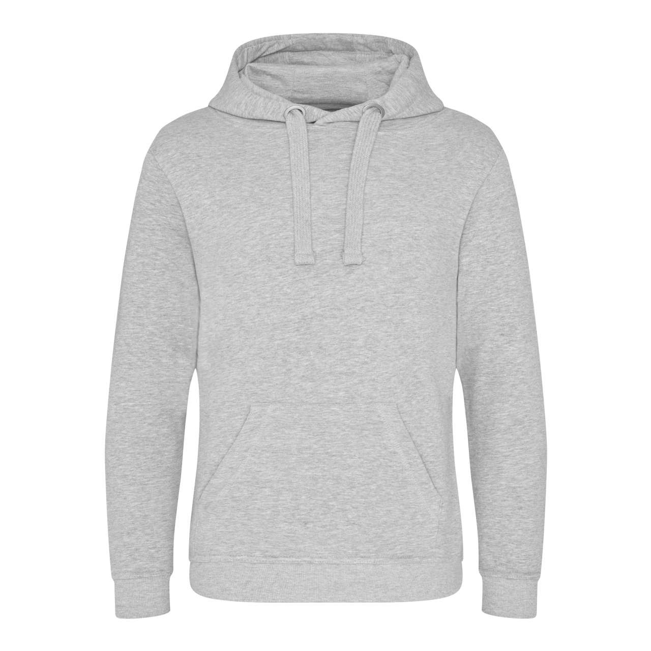 Unisex silnější mikina Just Hoods - šedá žíhaná / 2XL